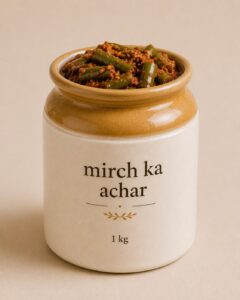 Mirch Ka Achar